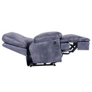  Catnapper Voyager Power Leather Look Fabric Recliner 64380-7 1228-53/3028-53 IMAGE 2