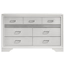  Coaster Furniture Miranda 205113 7-Drawer Dresser - White IMAGE 2