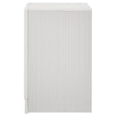  Coaster Furniture Miranda 205112 2-Drawer Nightstand - White IMAGE 4