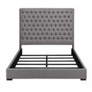  Size_King -- Coaster Furniture Camille Upholstered Panel Bed IMAGE 2