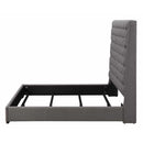  Size_King -- Coaster Furniture Camille Upholstered Panel Bed IMAGE 3