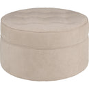  La-Z-Boy Roundabout Fabric Ottoman 024225 B918533 IMAGE 1