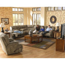  Catnapper Voyager Reclining Fabric and Leather Look Sofa 43845 1228-49/1328-49 IMAGE 3