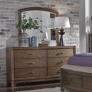  Liberty Furniture Industries Inc. Avalon Arched Dresser Mirror 705-BR51 IMAGE 2