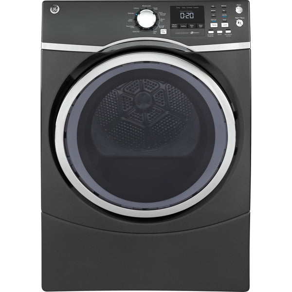  GE 7.5 cu. ft. Electric Dryer with Steam GFD45ESMKDG IMAGE 1