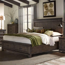  Liberty Furniture Industries Inc. Thornwood Hills King Panel Bed with Storage 759-BR-KSB IMAGE 1