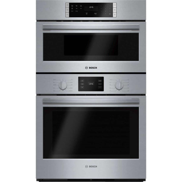  Bosch 30-inch, 4.6 cu. ft. Built-in Combination Wall Oven with Convection HBL57M52UC IMAGE 1