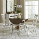  Liberty Furniture Industries Inc. Round Oak Hill Dining Table with Pedestal Base 517-T4242 IMAGE 7