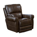  Catnapper Hoffner Power Leather Recliner 64766-7 1283-09/3083-09 IMAGE 1