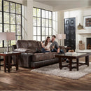  Jackson Furniture Drummond Stationary Fabric and Leather Look Sofa 4296-03 1152-89/1300-89 IMAGE 3