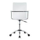  Coaster Furniture Amaturo 801436 Acrylic Adjustable Home Office Desk Chair - Clear IMAGE 4