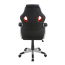  Coaster Furniture Lucas 801497 Upholstered Adjustable Home Office Desk Chair - Black IMAGE 5