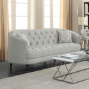  Coaster Furniture Avonlea 505641 Upholstered Sloped Arm Sofa - Grey Fabric IMAGE 9