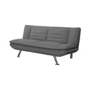  Coaster Furniture Julian 503966 Upholstered Tufted Convertible Sofa Bed - Grey IMAGE 1