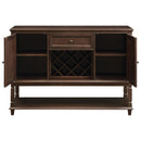  Coaster Furniture Parkins 107415 2-door Sideboard Buffet Cabinet - Rustic Espresso IMAGE 2