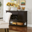  Coaster Furniture Parkins 107415 2-door Sideboard Buffet Cabinet - Rustic Espresso IMAGE 3