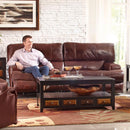  Catnapper Wembley Reclining Leather Sofa 4581 1283-19/3083-19 IMAGE 2