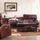  Catnapper Wembley Reclining Leather Sofa 4581 1283-19/3083-19 IMAGE 3