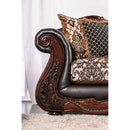  Furniture of America Jamael Stationary Fabric Loveseat SM6405-LV IMAGE 3