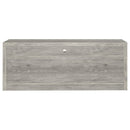  Coaster Furniture Burke 701024 2-Drawer Engineered Wood 59" TV Stand - Grey Driftwood IMAGE 6