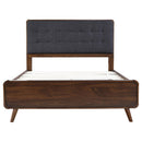  Coaster Furniture Robyn 205131Q Wood Queen Platform Bed - Dark Walnut IMAGE 3