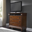  Liberty Furniture Industries Inc. Rustic Traditions 3-Drawer Media Chest 589-BR45 IMAGE 1