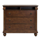  Liberty Furniture Industries Inc. Rustic Traditions 3-Drawer Media Chest 589-BR45 IMAGE 2