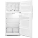  Whirlpool 28-inch, 14.0 cu. ft. Top Freezer Refrigerator WRT134TFDM IMAGE 6