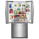  Whirlpool 30-inch, 19.68 cu. ft. French 3-Door Refrigerator WRF560SMHZ IMAGE 3