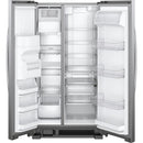  Color_Stainless Steel -- Whirlpool 33-inch, 21.0 cu. ft. Side-By-Side Refrigerator WRS321SDHZ IMAGE 4