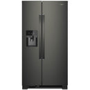  Color_Black Stainless -- Whirlpool 33-inch, 21.4 cu. ft. Side-By-Side Refrigerator WRS321SDHV IMAGE 1