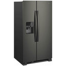  Color_Black Stainless -- Whirlpool 33-inch, 21.4 cu. ft. Side-By-Side Refrigerator WRS321SDHV IMAGE 2