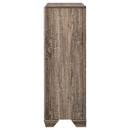  Coaster Furniture Kauffman 204195 5-Drawer Bedroom Chest - Washed Taupe IMAGE 4