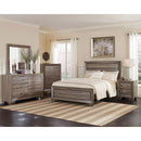  Coaster Furniture Kauffman 204191KE Wood Eastern King Panel Bed - Washed Taupe IMAGE 8