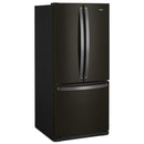  Whirlpool 30-inch, 19.68 cu.ft. Freestanding French 3-Door Refrigerator with FreshFlow™ Air Filter WRF560SFHV IMAGE 2
