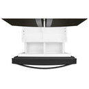  Whirlpool 30-inch, 19.68 cu.ft. Freestanding French 3-Door Refrigerator with FreshFlow™ Air Filter WRF560SFHV IMAGE 4