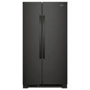  Whirlpool 33-inch, 21.7 cu. ft. Freestanding Side-by-side Refrigerator with Adaptive Defrost WRS312SNHB IMAGE 1