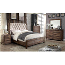  Size_California King -- Furniture of America Hutchinson Upholstered Bed IMAGE 3