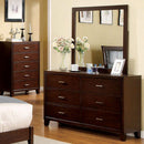  Furniture of America Enrico Dresser Mirror CM7068M IMAGE 2