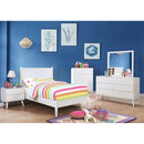  Color_White Size_Queen -- Furniture of America Lennart CM7386WH-Q Queen Bed IMAGE 4