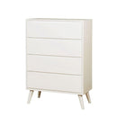  Furniture of America Lennart 4-Drawer Chest CM7386WH-C IMAGE 4