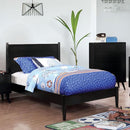  Color_Black Size_King -- Furniture of America Lennart CM7386BK-EK King Bed IMAGE 2