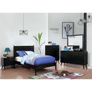  Color_Black Size_Full -- Furniture of America Lennart CM7386BK-F Full Bed IMAGE 4