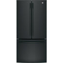  GE 33-inch, 18.6 cu. ft. Counter-Depth French-Door Refrigerator GWE19JGLBB IMAGE 1