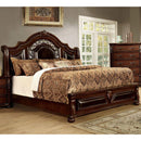  Size_California King -- Furniture of America Flandreau Upholstered Bed IMAGE 2