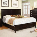  Color_Espresso Size_Queen -- Furniture of America Spruce CM7113EX-Q Queen Bed IMAGE 3