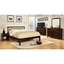  Color_Walnut Size_California King -- Furniture of America Corry King Bed IMAGE 2