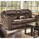  Catnapper Ferrington Power Reclining Fabric and Leather Look Loveseat 761899 1300-89 IMAGE 1
