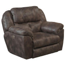  Catnapper Ferrington Power Fabric and Leather Look Recliner 761890-7 1300-89 IMAGE 1