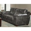  Jackson Furniture Hudson Stationary Fabric and Leather Look Loveseat 4396-02 1152-78/1252-78 IMAGE 1